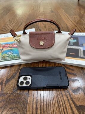 LONGCHAMP LE PLIAGE ORIGINAL POUCH WITH HANDLE
